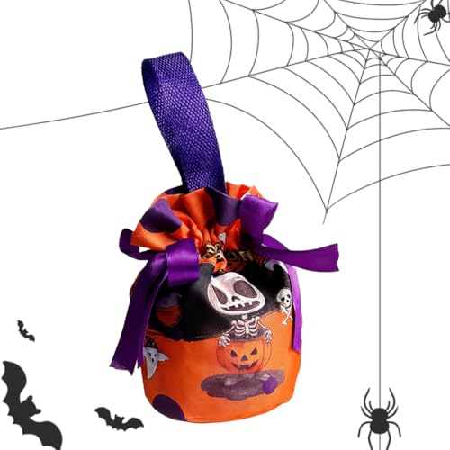 Halloween Trick or Treat Eimer, Halloween Eimer zum Basteln Mit Kordelzug, Halloween-Süßigkeitsbeutel, Süßes oder Saures Beutel, Halloween Deko Kinderparty Geschenktüten, Halloween Sammeltasche Halloween Trick or Treat Eimer, Halloween Eimer zum Basteln Mit Kordelzug, Halloween-Süßigkeitsbeutel, Süßes oder Saures Beutel, Halloween Deko Kinderparty Geschenktüten, Halloween Sammeltasche von JYNVO