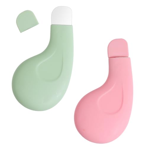 JYNVO 2er-Pack Mitesserentferner-Tool, Mitesserentferner, Mitesserschaber, tiefenreinigender Hautschaber für Mitesser im Gesicht und auf der Nase für Männer und Frauen von JYNVO