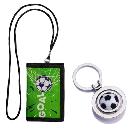 JYNVO Fußball - Thema Kinder Brustbeutel + Schlüsselanhänger von JYNVO