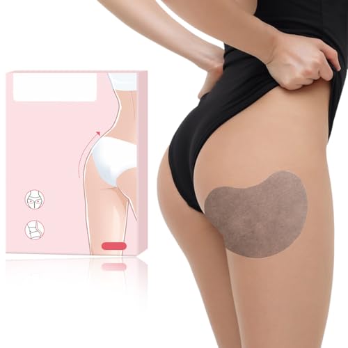 JYNVO Gesäßvergrößerungspads,12 Stück Gesäß-Lifting-Massagepads,Po-Shaping-Patch,Hip-Po-Enhancement-Patch,Body-Shaper-Aufkleber zur Gesäßstraffung von JYNVO