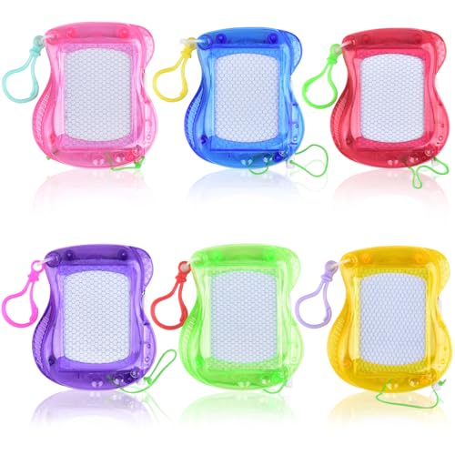 JYNVO Mitgebsel Kindergeburtstag Mini Maltafel Zaubertafel Schlüsselanhänger Kinder 6Pcs Nützliche Gastgeschenke Kleinigkeiten Give Aways Tombola Preise Pinata Füllung Party Beschäftigung von JYNVO