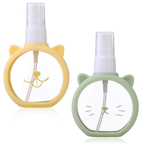 Parfümzerstäuber 55ml, 2 Stück mini Parfum Zerstäuber Für Unterwegs, Portable Parfümzerstäuber Nachfüllbar Leer, Zerstäuber Parfüm Sprühflasche, Perfume Sprayer für Reise Männer und Frauen von JYNVO