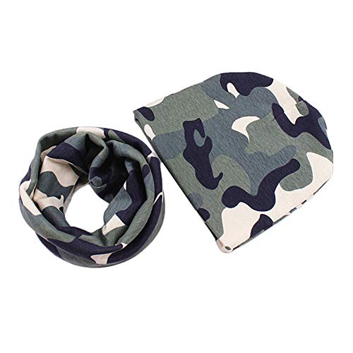 Loop Kinder Mit Beanie Mütze Kinder Baumwoll Schals Baby Schals Winter Loop Schal Junge Und Mädchen von JYOHEY