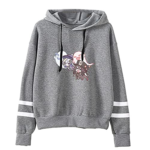 Genshin Impact Merch Genshin Impact Hu Tao Hooded Fashion Hoodie Pullover Sweatshirt Unisex Harajuku Trainingsanzug, g, 38 von JYXSRZO