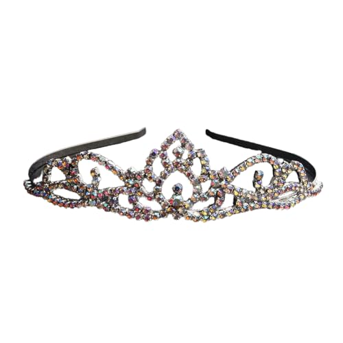 14,5 * 3 cm Perle Kristallbrautkrone für Hochzeit Tiara Prinzessin Königin Krone Strassbrautstirnband für Mädchen Frauen von JZFOACHR