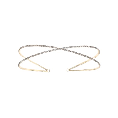 14,5 * 3 cm Perle Kristallbrautkrone für Hochzeit Tiara Prinzessin Königin Krone Strassbrautstirnband für Mädchen Frauen von JZFOACHR