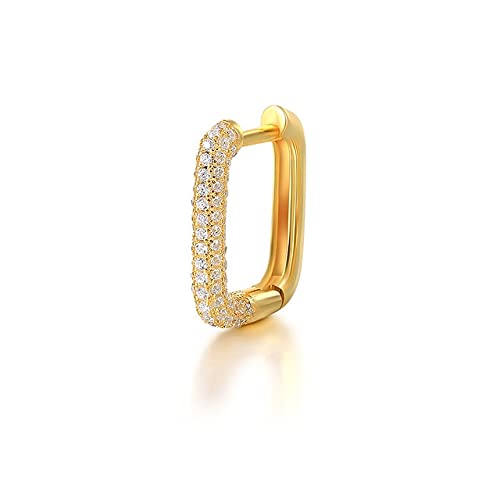 1pc Bolzenohrringe für Frauen farbenfrohe Zirkon quadratische Piercing Ohrring Juwely Pendientes 1pc Bolzenohrringe für Frauen farbenfrohe Zirkon quadratische Piercing Ohrring Juwely Pendientes von JZFOACHR