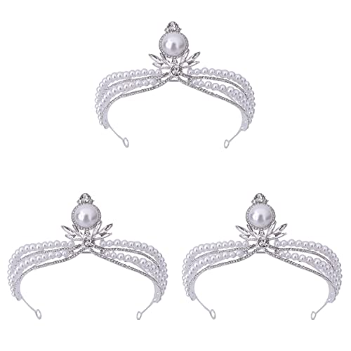 5pcs Strasskron -Strasskronbraut Strass -Strommonston -Braut Tiara Hochzeit Stirnbänder Kristall von JZFOACHR
