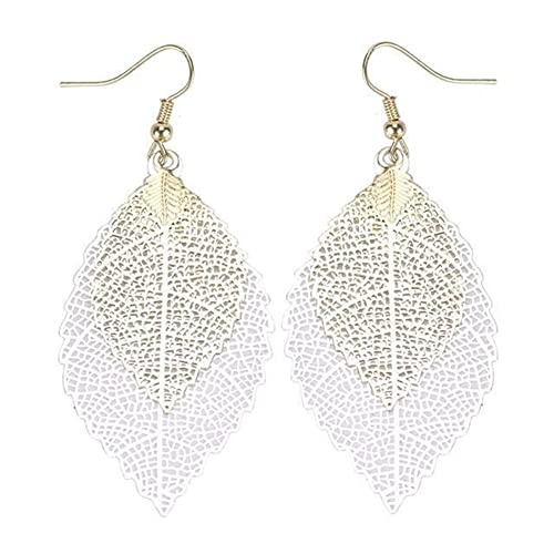 Baumelnde Ohrringe für Frauen ihr Blatt farbenfrohe hohle out strukturierte geometrische Mode zierliche Statement Festival Baumelnde Ohrringe für Frauen ihr Blatt farbenfrohe hohle out strukturierte geometrische Mode zierliche Statement Festival von JZFOACHR