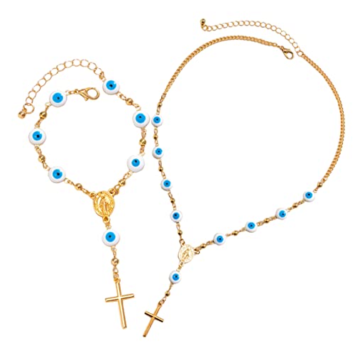 JZFOACHR 1 Set für Frauen überqueren Armbänder Perlen Miss Dekoration von JZFOACHR