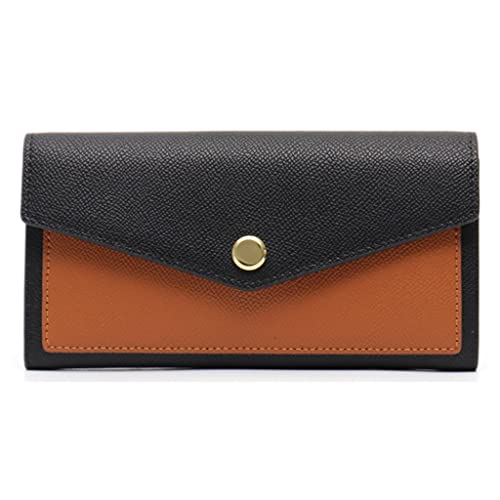 JZFOACHR Brieftasche, farbenfrohe Lange Brieftasche Frauen im Sommer Style Style Phone Münze Geldbeutel tragbare Karten Taschenbeutel Clutch (D 19 * 9 * 2 cm) von JZFOACHR