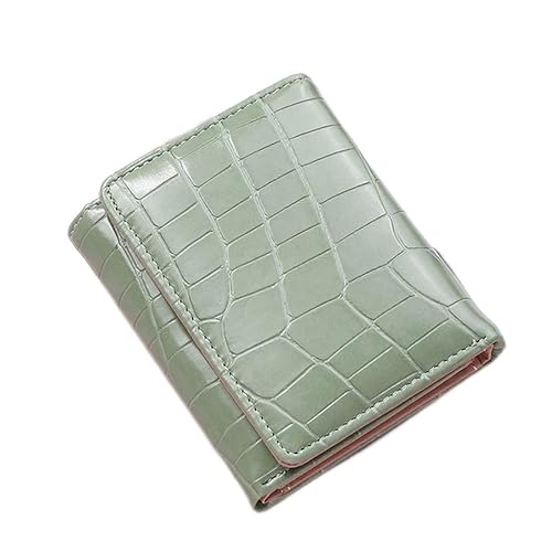 JZFOACHR Brieftasche Frauen Women Wallet und Geldbörse PU Leder HaSp Short Geldbeutel weibliche Geldbeutel ， B-10,5 * 8,5 cm von JZFOACHR