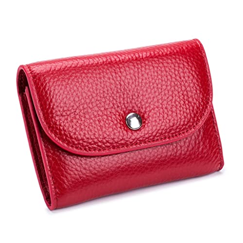 JZFOACHR Brieftasche Frauen lässig einfache weibliche Kurze kleine Brieftaschen Münze Geldkartenhalter Männer Geldbeutel mit Reißverschluss intasche (A 11 * 7,5 * 2,5 cm) von JZFOACHR