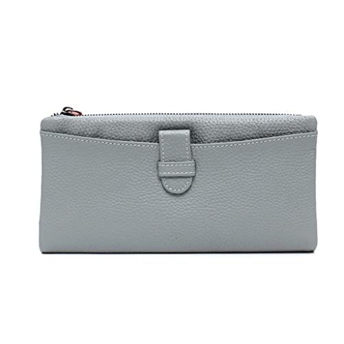 JZFOACHR Brieftaschen, Frauen Lange Brieftaschen funktionale Karteninhaber Multi -Taschen Weibliche tägliche Geldbeutel (B 19,5 * 10 cm) von JZFOACHR