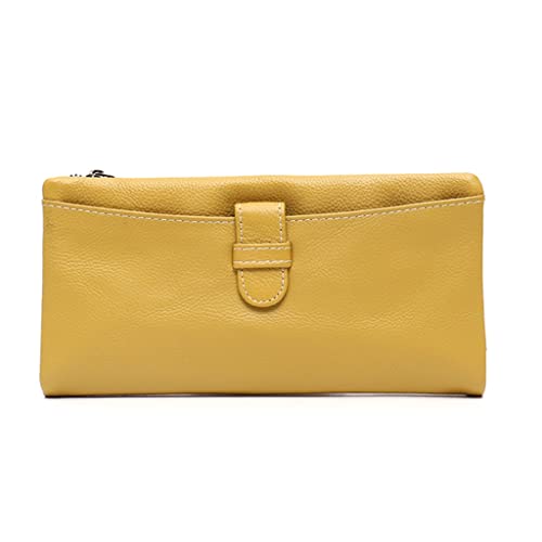 JZFOACHR Brieftaschen, Frauen Lange Brieftaschen funktionale Karteninhaber Multi -Taschen Weibliche tägliche Geldbeutel (B 19,5 * 10 cm) von JZFOACHR