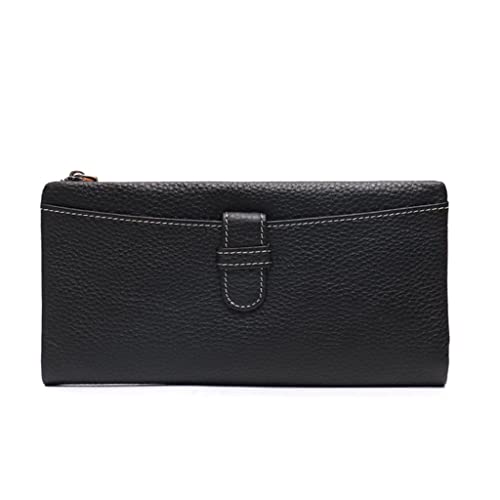 JZFOACHR Brieftaschen, Frauen Lange Brieftaschen funktionale Karteninhaber Multi -Taschen Weibliche tägliche Geldbeutel (B 19,5 * 10 cm) von JZFOACHR
