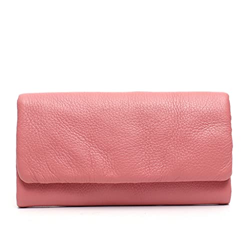 JZFOACHR Brieftaschen, Lange Brieftasche für Frauen im einfachen Stil Multipockets-Kartenhalterin weibliche tägliche Münzbaus für Multipockets (C 10,5 * 8,5 * 1,5 cm) von JZFOACHR