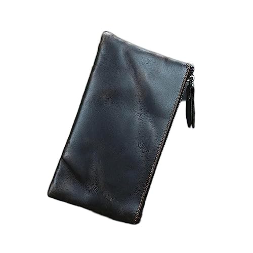 JZFOACHR Brieftaschen für Männer, 1 Stück handgefertigtes Gelegenheitsbeteiligung mit Langer Kapazität Langer Kapazität Kupplungsbeutel Slim Wallet Bag Card Halter (c 19 * 1 * 10 cm) von JZFOACHR