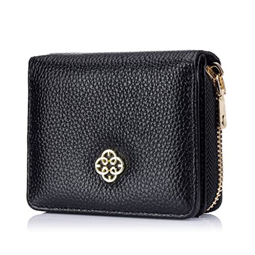 JZFOACHR Frauen Kurze Brieftaschen Mode kleine Münzhandlung Frauen Lederkartenhalter ID Case Wallet, Gepäck (C) von JZFOACHR