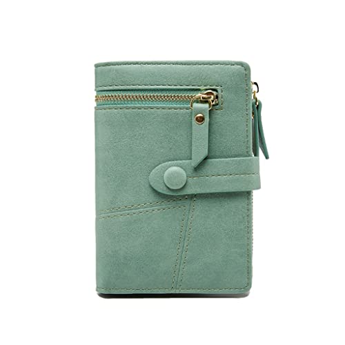JZFOACHR Frauen Multifunktion kurzer Geldbörsen Reißverschluss Mini PU Leder weibliche Münzversand Fashion Ladies Clutch Kartenhalter, Gepäck (e) von JZFOACHR