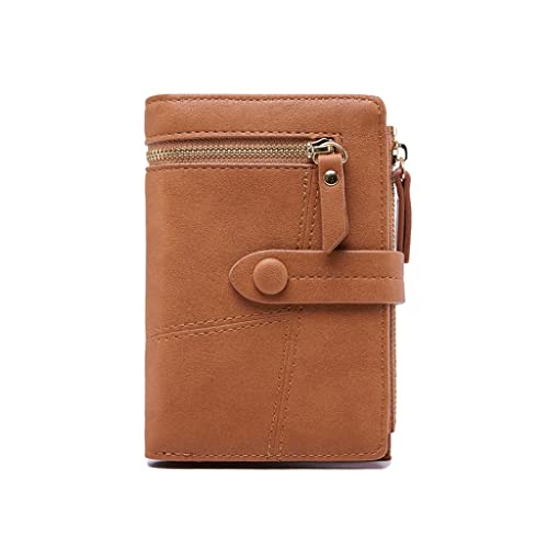 JZFOACHR Frauen Multifunktion kurzer Geldbörsen Reißverschluss Mini PU Leder weibliche Münzversand Fashion Ladies Clutch Kartenhalter, Gepäck (e) von JZFOACHR
