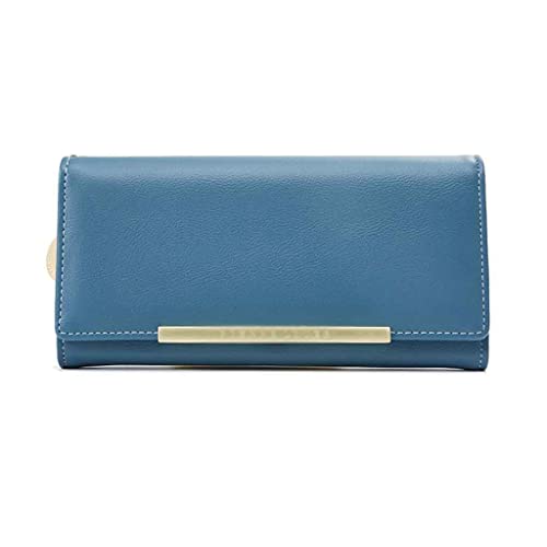JZFOACHR Kleine Brieftaschen für Männer, Leder Frauen Viele Abteilungen Frauen Brieftaschen Kartenhalter Geldbörsen weibliche Geldbörsen (c 19 * 9,5 * 3,5) von JZFOACHR