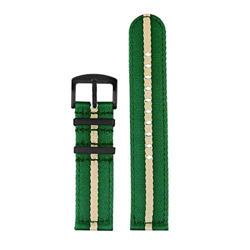 JZFOACHR Stilvolle und elegante Uhrengurte für Männer Frauen, seidige Nylon geflochtene hautfreundliche Uhrenhandgelenkband Armband Ersatz für Zifferblatt Quarz Uhr JZFOACHR Stilvolle und elegante Uhrengurte für Männer Frauen, seidige Nylon geflochtene hautfreundliche Uhrenhandgelenkband Armband Ersatz für Zifferblatt Quarz Uhr von JZFOACHR