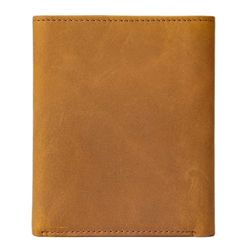 JZFOACHR Unisex Wallet Herren Brieftasche Münzgrundtasche für Männer Lederband ， B-As das Bild zeigt von JZFOACHR