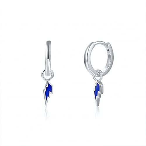 Lightning Hoop Ohrringe für Frauen durch Piercing Ohrring Schmuck 925 Lightning Hoop Ohrringe für Frauen durch Piercing Ohrring Schmuck 925 von JZFOACHR
