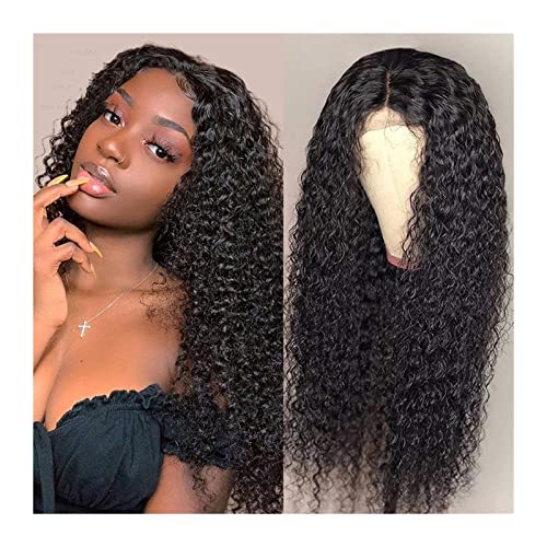 Perücken 10-30-Zoll Brasilianer 13x4 Spitzenfront Perücke für Frauen versaute lockige Remy-Haar Perücken vorgezogen 4x4 lockiger Spitzen-Vorderperücken 150% Dichte graue Perücken für Frauen (4x4 von JZFOACHR