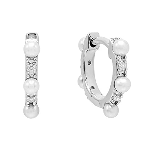 Stil feiner Schmuck echte Hoop -Ohrringe für Frauen Kristall Zirkon Piercing Ohrring Stil feiner Schmuck echte Hoop -Ohrringe für Frauen Kristall Zirkon Piercing Ohrring von JZFOACHR