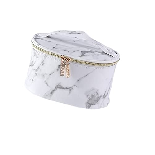 TOMTARY Bag PU Marmor Frauen Kosmetikbeutel Multifunktions Toilettenartikel organisieren Aufbewahrung Handtasche Frauen wasserdichte Make -up Caase von JZFOACHR