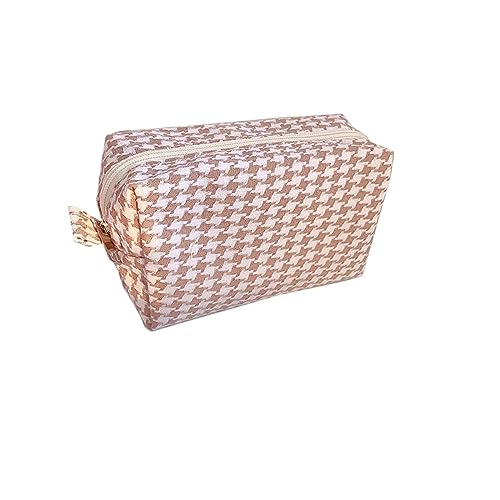 Toilettenbeutel Frauen Kosmetikbeutel Reißverschluss Reise Make -up -Tasche Make -up Make -up Organizer Toilettenbeutel Waschen Sie Beutel (Pink) von JZFOACHR