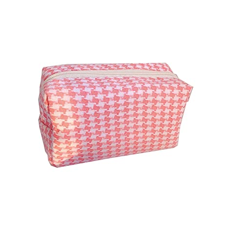 Toilettenbeutel Frauen Kosmetikbeutel Reißverschluss Reise Make -up -Tasche Make -up Make -up Organizer Toilettenbeutel Waschen Sie Beutel (Pink) von JZFOACHR