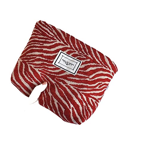 Toilettenbeutel Große Frauen Kosmetikbeutel Leinwand wasserdichte Reißverschluss Make -up -Beutel Reisen Waschen Make -up Schönheit Hülle von JZFOACHR