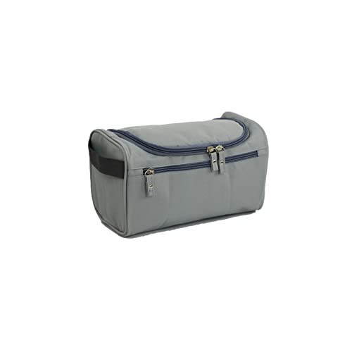 Toilettenbeutel tragbarer Make -up -Beutel Unisex Kapazität wasserdichtem kosmetischer Organisator Toil Hanging BÜCK FÜR Damen MÄNNLICH Fahren RASING MACHUNG (Schwarz) von JZFOACHR