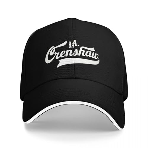 JZGESOM Los Angeles Crenshaw - LA Crenshaw - LA Crenshaw Logo Baseballkappe Strandausflug |-F-| Hüte für Männer Damen Hüte Herren von JZGESOM