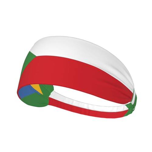 JZQZH Flagge der Komoren, Sport-Stirnband, hochelastisch, atmungsaktiv, leicht und langlebig, für Laufen, Fitness, Yoga, Radfahren JZQZH Flagge der Komoren, Sport-Stirnband, hochelastisch, atmungsaktiv, leicht und langlebig, für Laufen, Fitness, Yoga, Radfahren von JZQZH