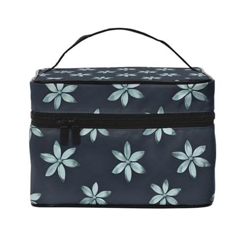 JZQZH Schöne Camellia tragbare Kosmetiktasche, personalisierter Aufbewahrungs-Organizer für Reisen, Camping, Hotels und lange Reisen von JZQZH