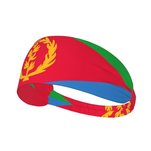 JZQZH Sport-Stirnband mit eritreischer Flagge, hochelastisch, atmungsaktiv, leicht und langlebig, für Laufen, Fitness, Yoga, Radfahren JZQZH Sport-Stirnband mit eritreischer Flagge, hochelastisch, atmungsaktiv, leicht und langlebig, für Laufen, Fitness, Yoga, Radfahren von JZQZH