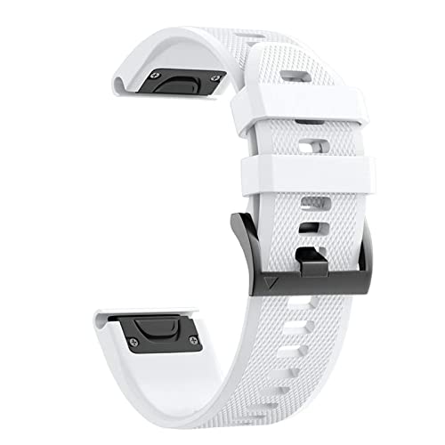 JZWCHQ 22 x 26 mm Silikon-Ersatz-Smartwatch-Armband für Fenix 6 6S 6X Pro 5 5X Plus 3 3 HR Forerunner 935 Armband-Zubehör, Forerunner 935 945, A von JZWCHQ