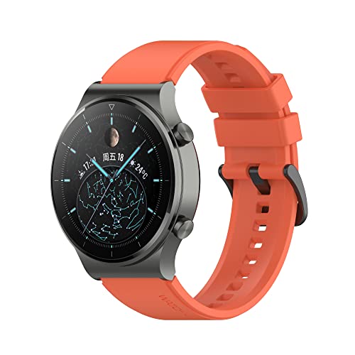 JZWCHQ 22mm Smart Watch Band für GT 2 Pro Silicon Handgelenksbänder für GTR 47 mm GTR2 2E -Armband von JZWCHQ
