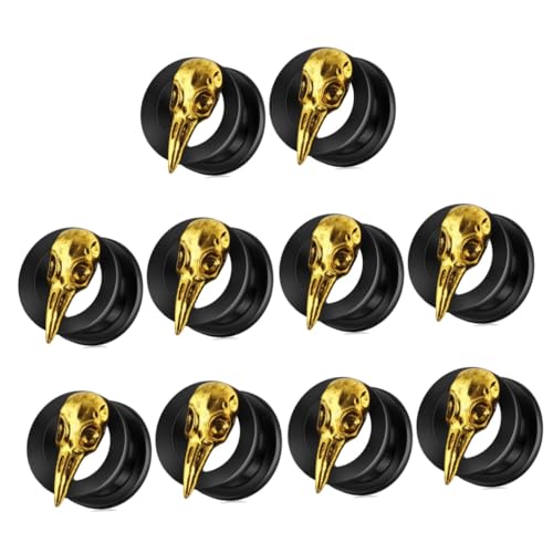 JZWCHQ Accessoires 10 Stcs Vogelkopfohrringe für Männer Ohrringe für Männer Herren Ohr Expander Manschette Edelstahl 3d JZWCHQ Accessoires 10 Stcs Vogelkopfohrringe für Männer Ohrringe für Männer Herren Ohr Expander Manschette Edelstahl 3d von JZWCHQ