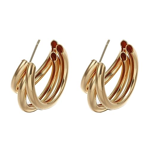 JZWCHQ Damen Retro Geometrische personalisierte Ohrringe von JZWCHQ