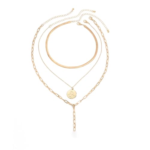 JZWCHQ Halskette Anhänger Kette Herren Damen Schmuck Halsketten für Frauen Herz Anhänger Weiblich von JZWCHQ