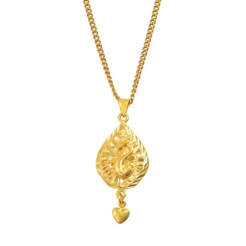 JZWCHQ Halskette Anhänger Kette Herren Damen Schmuck Herz Anhänger Halsketten für Frauen von JZWCHQ