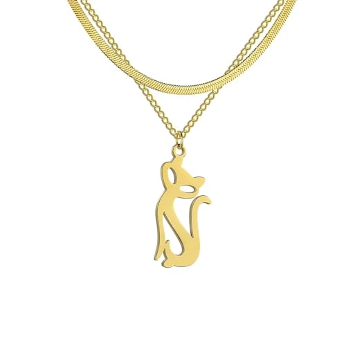 JZWCHQ Halskette Anhänger Kette Männer Frauen Schmuck Anhänger Kette Halskette für Frauenkragen Kettenschmuck von JZWCHQ