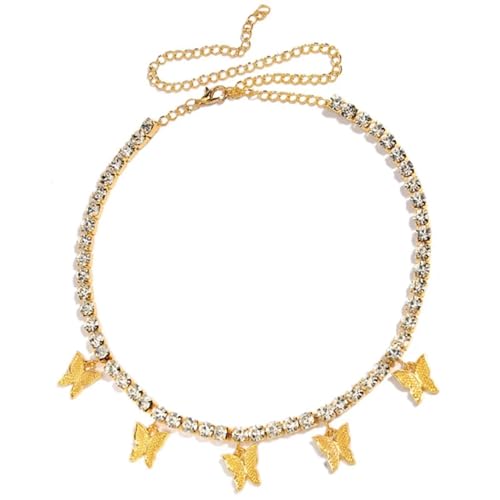 JZWCHQ Halskette Anhänger Kette Männer Frauen Schmuck Halskette Schlüsselbein Kette Schmuck Schmuck von JZWCHQ