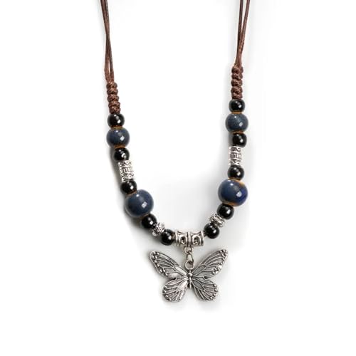 JZWCHQ Halskette Anhänger Kette Männer Frauen Schmuck Halskette einstellbar von JZWCHQ