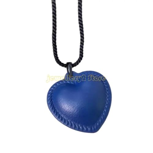 JZWCHQ Halskette Anhänger Kette Männer Frauen Schmuck Herz Anhänger Halskette von JZWCHQ